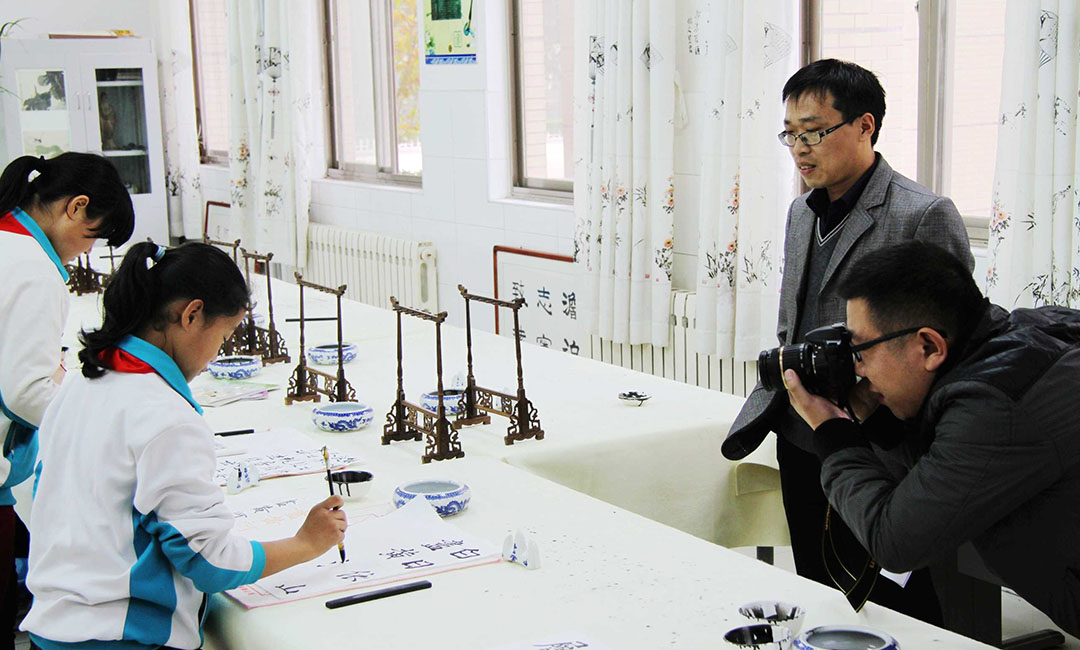 鸡西常州书法教育微网站开发案例